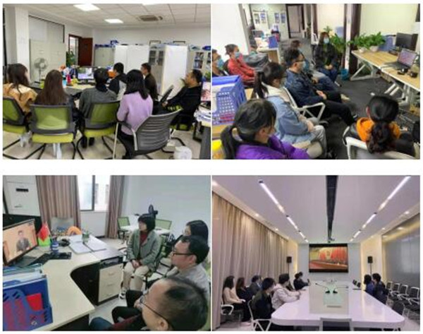 市古鎮(zhèn)投資公司工會(huì)組織職工收看全國脫貧攻堅(jiān)總結(jié)表彰大會(huì)